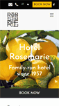Mobile Screenshot of hotelrosemarie.it